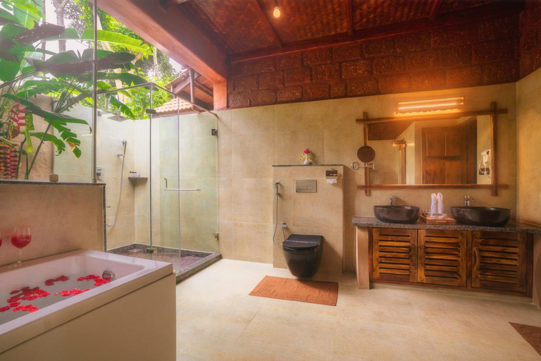 Bathroom 4, Copper Edge - Eco Resort, Coorg, Kodagu