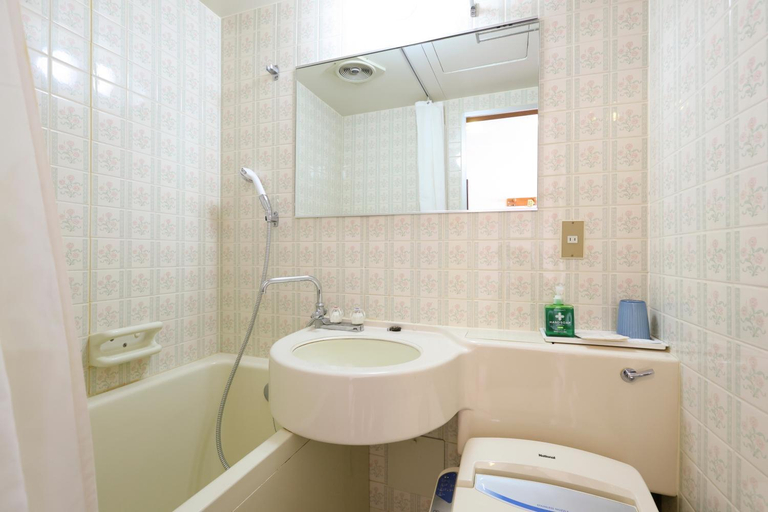 Bathroom 2, Hotel Takimoto, Yamanouchi