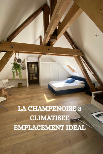 Bedroom 2, La Champenoise, Aube