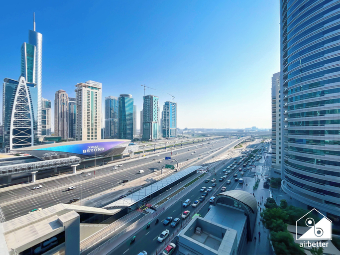 Interior 4, Prestige Marina Living 1BR Balcony, Pool & Gym, Dubai