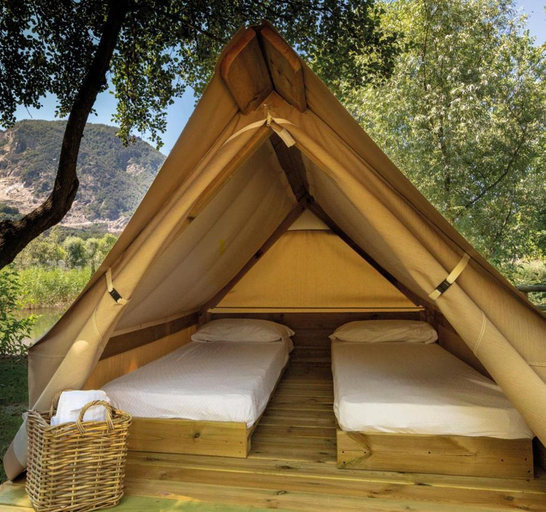 Bedroom 3, Camping Daino, Trento