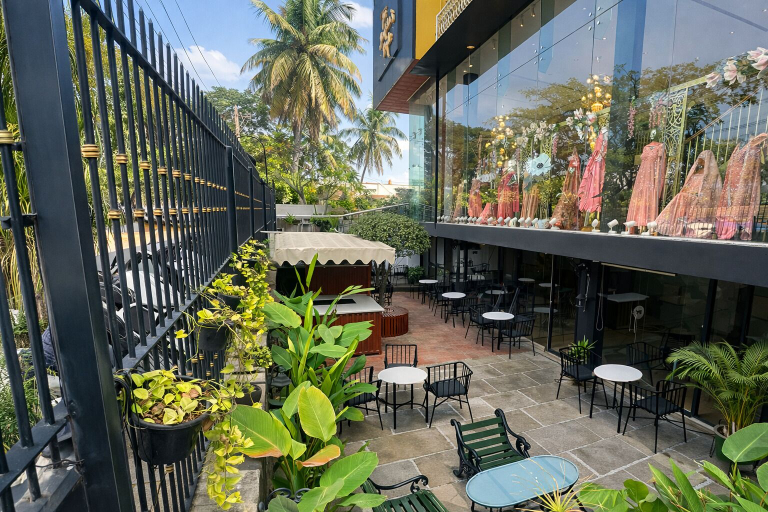 Outdoor dining, Rooms By DeVerveil, Mysore