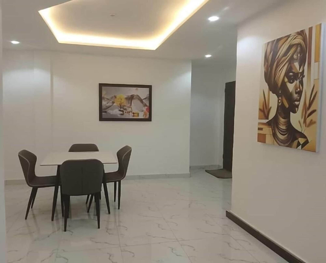 Dining 4, Aquarian 2 Bedrooms Apartment, Oshodi/Isolo