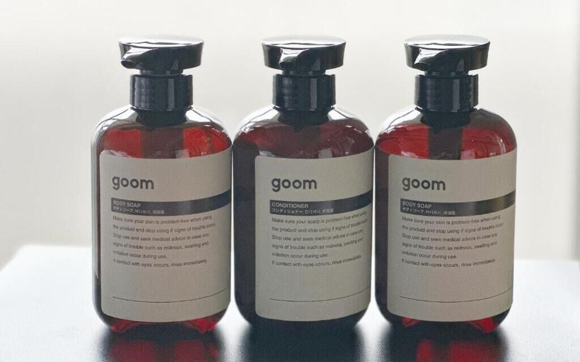 Bathroom amenities, goom Hotel Nakasu JOJO, Fukuoka