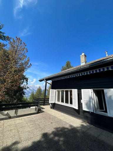 Balcony/terrace 4, Cache-cache Mountain & Quiet Chalet 10 Pers, Conthey