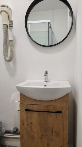 Bathroom 2, hotel de la gare, Savoie