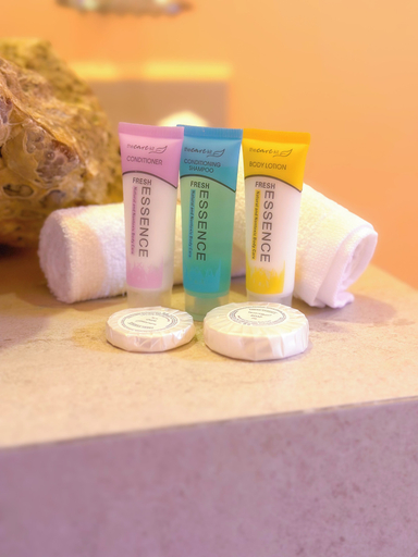 Bathroom amenities, Evolution, Santa Cruz