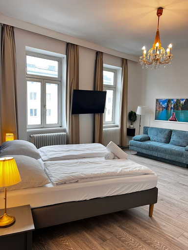 Room 5, Cozy 2BR Apartment Near Meidling Station, Wien