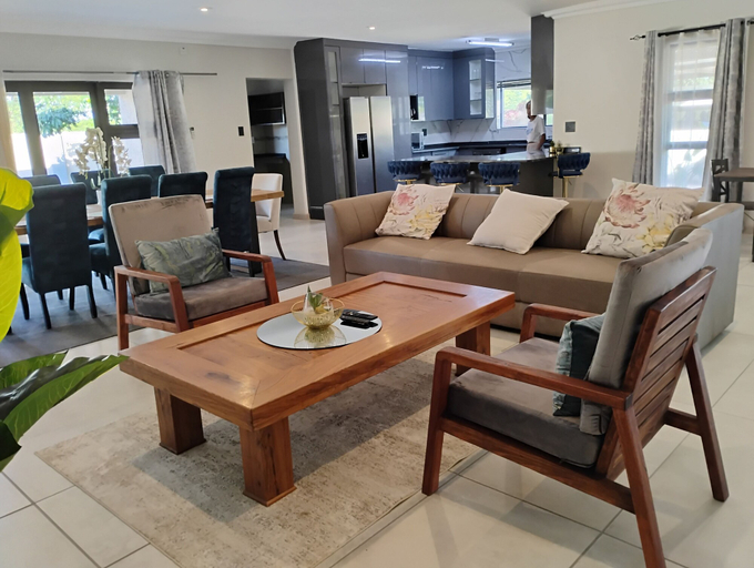 Living area, Petalite villa, Ngamiland East