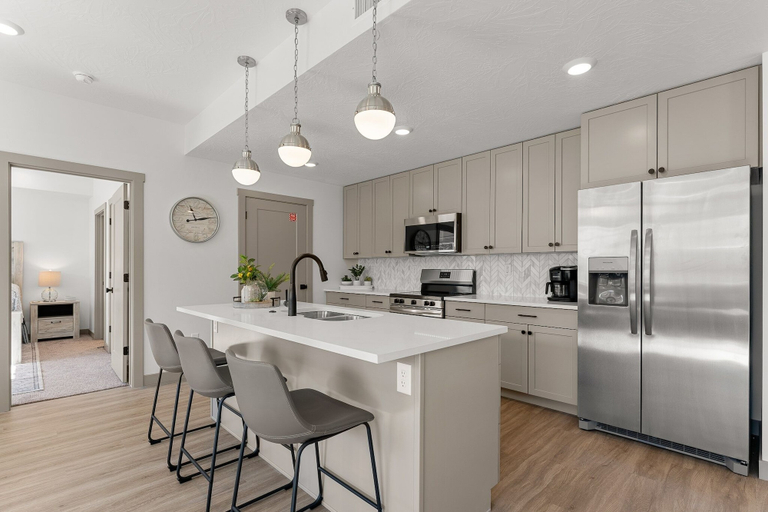 Private kitchen 5, Casa Relaxo 2 Bedroom Condo, Washington