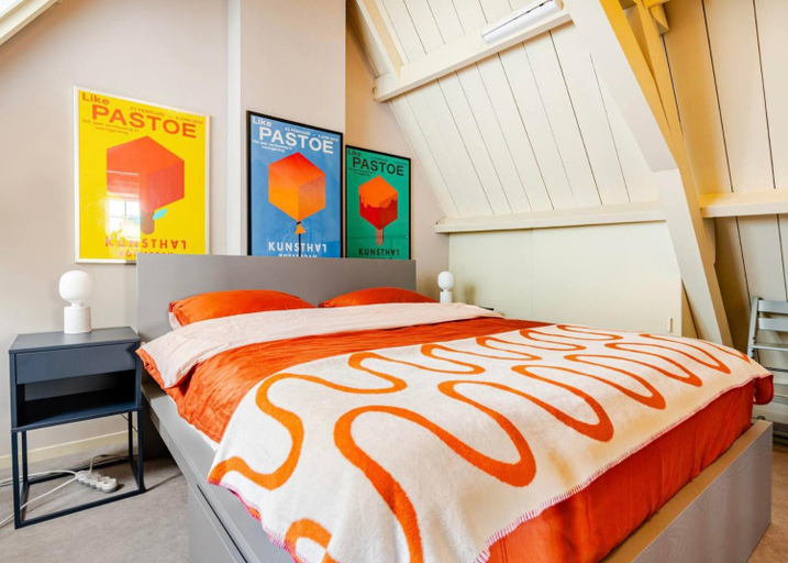 Bedroom 2, Logement De Kleine Gans, Utrecht