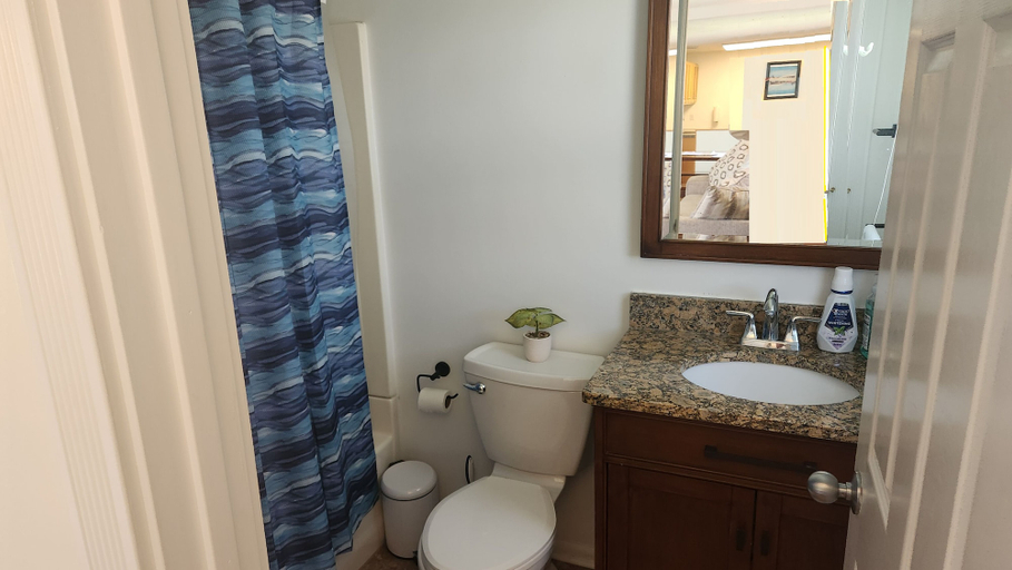 Bathroom 5, Fox Lakeview Lodge, Steuben