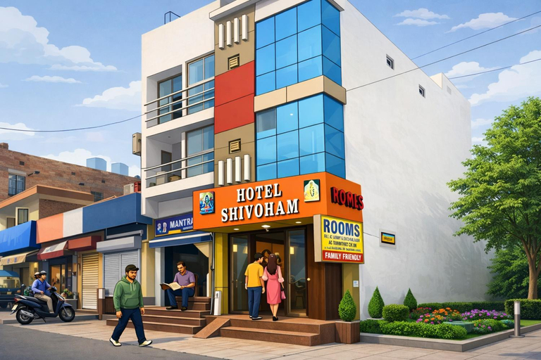 Exterior & Views, Hotel Shivoham, Mathura