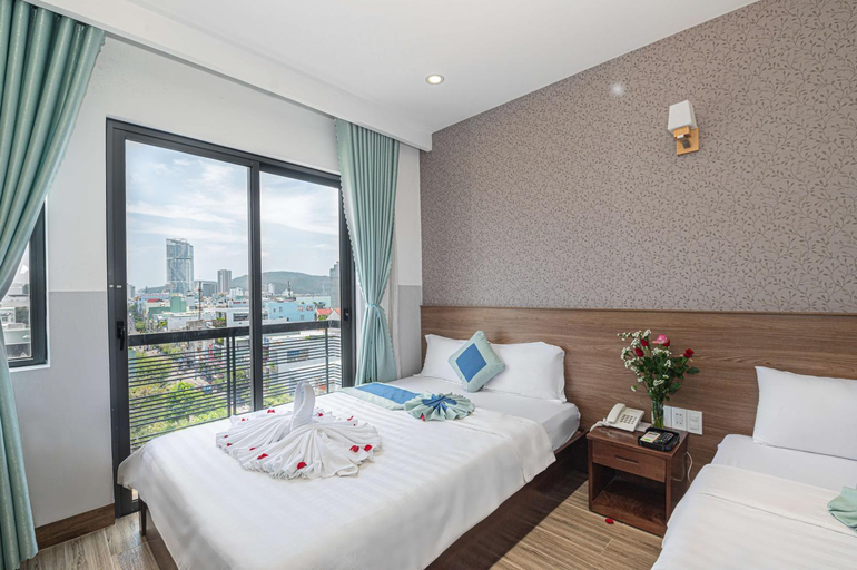 Bedroom 3, Huong Bien Hotel, Qui Nhơn