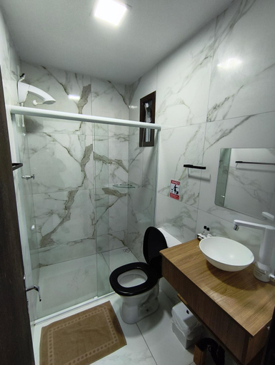 Bathroom, Hotel Pousada Estalagem Floradas da Serra, São Joaquim