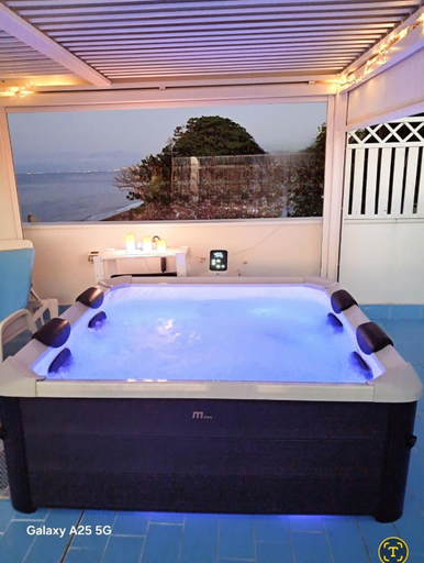 Bathroom, Blue Life, Luxury Rooms Beachfront Rooftop between Palermo and Cefalu', Palermo