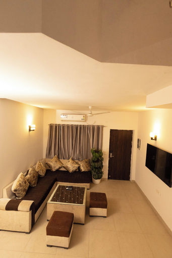 Living area 2, Citrin Stay, Mathura