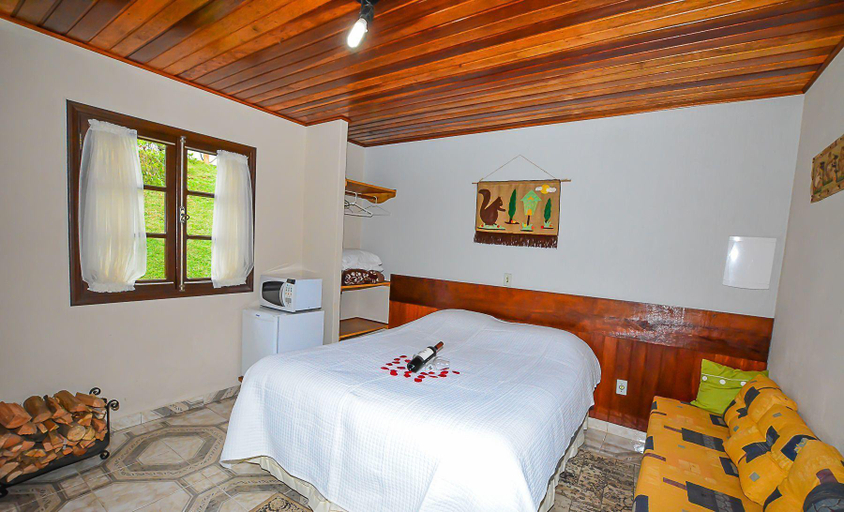 Bedroom 2, Chales Leopoldo em Monte Verde, Camanducaia