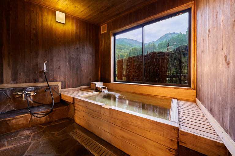 Bathroom 4, Ooedo Onsen Monogatari Terunoyu, Maniwa