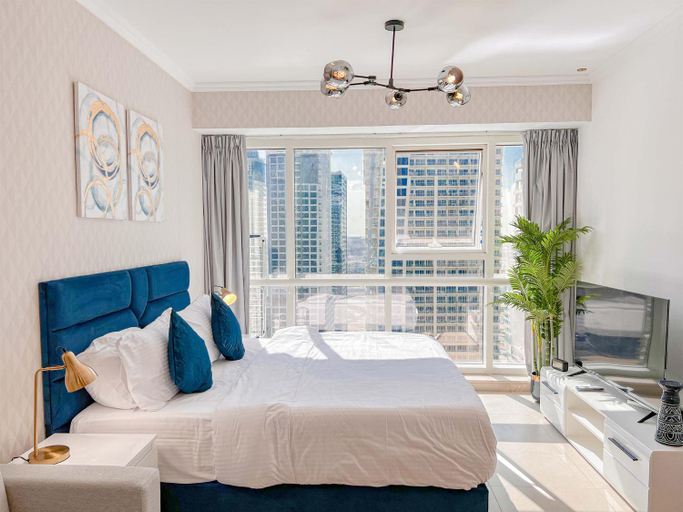 Bedroom 3, Cosmos Living Luxurious Studio Near Dubai Marina, Dubai