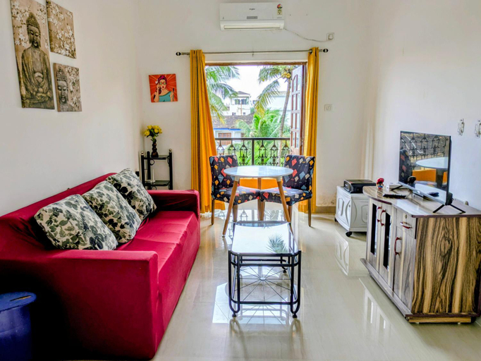 Others 4, 2 bedroom Apartment with Pool + Parking + Daily cleaning + 5 mins to Candolim Beach, North Goa