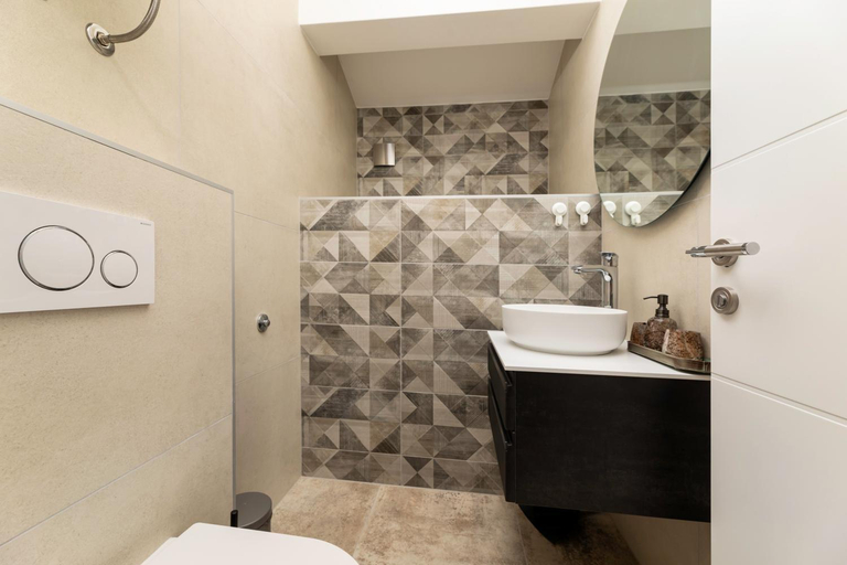 Bathroom 3, Luxury Villa Adria Apartments, Krk