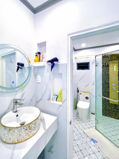 Bathroom 5, Hoang Nga 1 Homestay, Phan Thiết