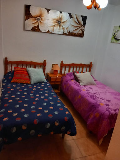 Bedroom 3, Apartment in Playa del Tamarit with pool, Alicante
