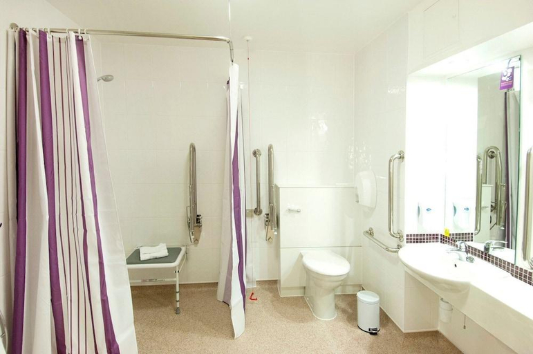 Bathroom 3, Premier Inn Cannock - Orbital, Staffordshire
