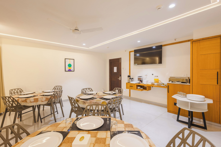 Dining 4, Treebo SS Residency Gandhi Nagar, Krishna