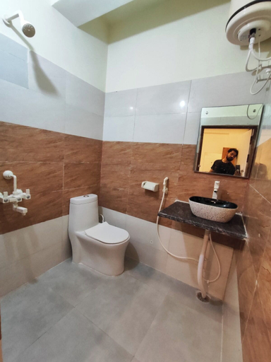 Bathroom, Shree Krishana Dham, Mathura