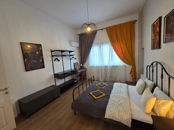 Bedroom 2, Black and White Apartments, Municipiul Bucuresti