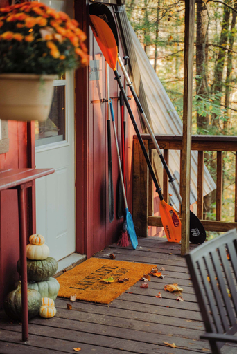 Terrace/patio 4, Waterfront A- Frame With Dock, Canoe + Kayaks, Hocking