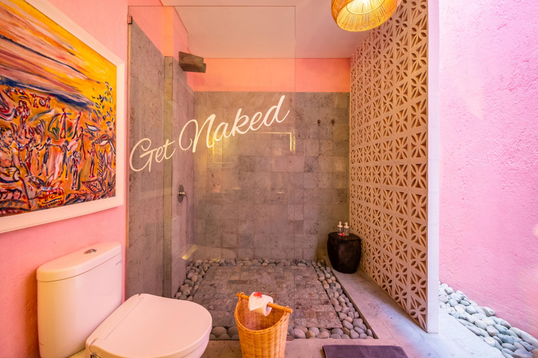 Bathroom 5, PinkPrivate Balangan - for Cool Adults Only, Badung