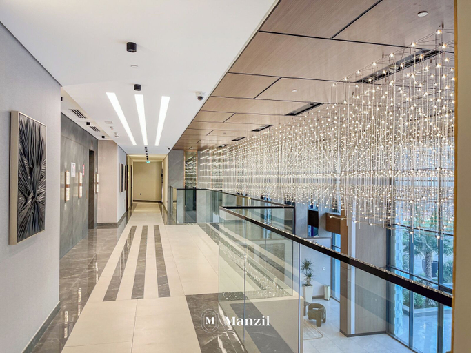 Interior, Manzil - 1BR in Arjan with City Views, Dubai