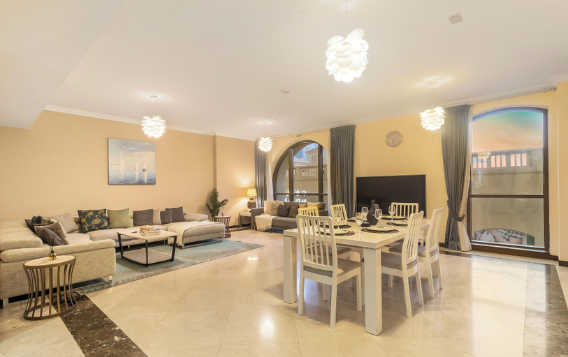 Interior 4, Manzil - Luxury 3BR with Maids in JBR, Dubai