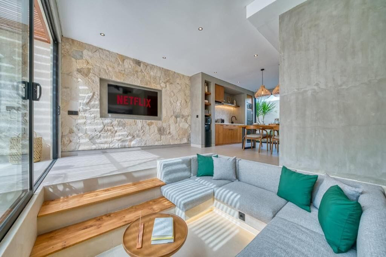 Living area 5, Arrecife 1BR Private Pool Villa Near Melasti Beach, Badung