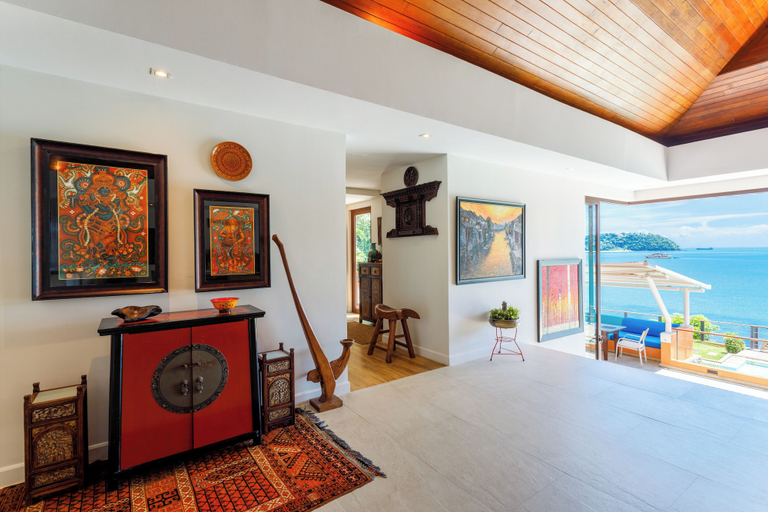 Interior detail, 5 BR Seaview Pool Villa Nambo in Panwa, Pulau Phuket