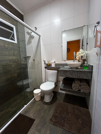 Bathroom 2, Suite Boqueirao Tati Ortega, Cananéia