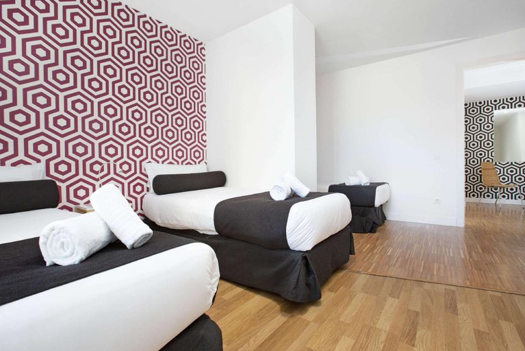 Bedroom 2, ステイ U-ニーク アパートメンツ ペリアレス, Barcelona