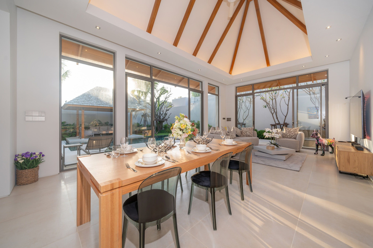 Dining room 3, Tropical Pool Anchan Indigo 16, Phuket Island