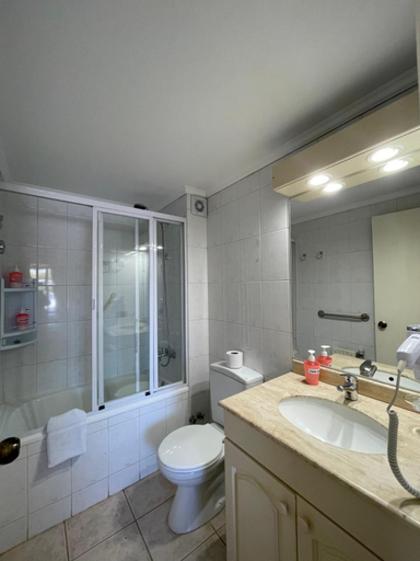Bathroom 4, Hotel del Volcan, Cautín