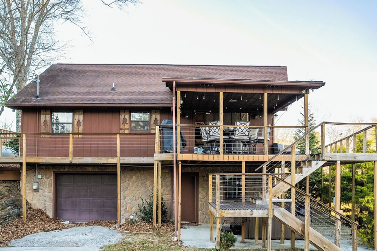Floor plan 2, Norris Lake Cabin Dock + Kayaks + Games, Campbell