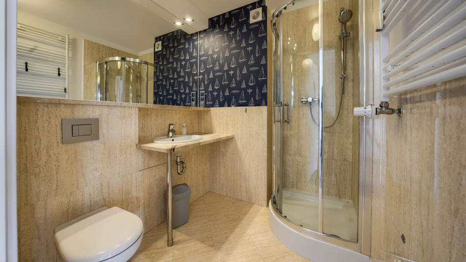 Bathroom 2, Apartamenty Sun & Snow Villa Mistral, Świnoujście