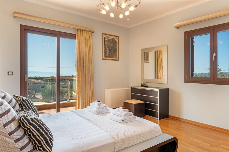 Bedroom 3, Villa Omega Kefalonia, Ionian Islands