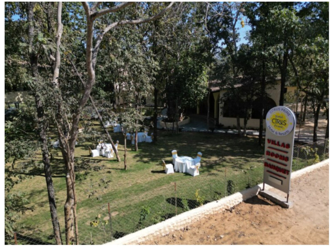 Property grounds, Citrus Prime Bandhavgarh Resort and Cott, Umaria