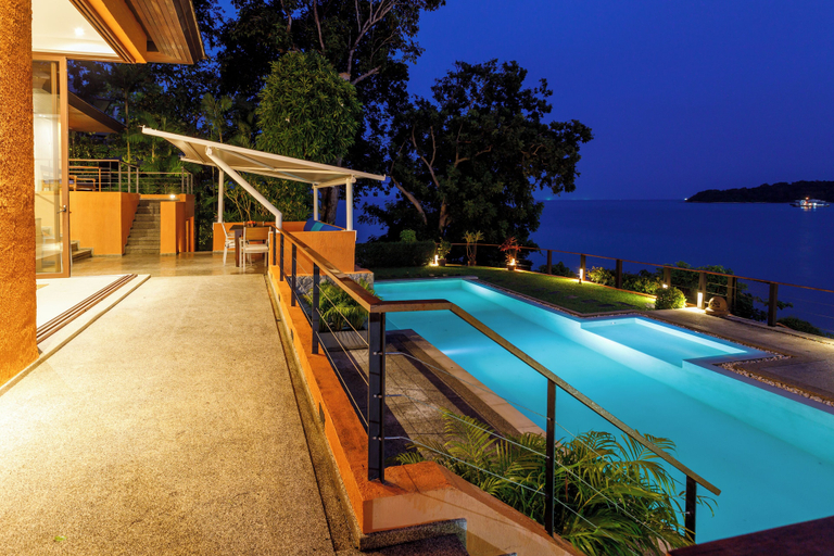 Outdoor pool 3, 5 BR Seaview Pool Villa Nambo in Panwa, Pulau Phuket