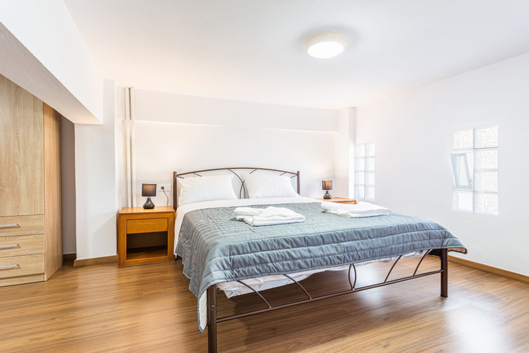 Bedroom 4, Neva's Apartment's in Center Chania 1 & 2, Crete