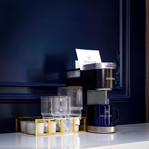 Coffee and/or coffee maker, The Highliner Hotel, Essex