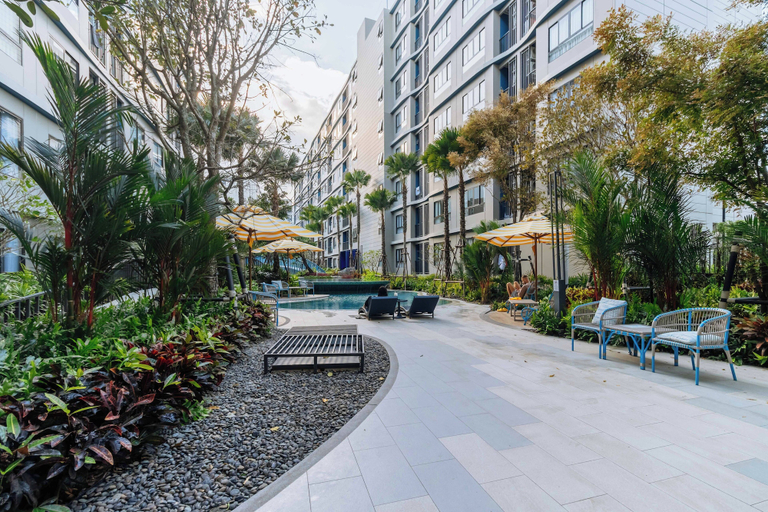 Terrace/patio, 2BR Condo Pool and Full Gym C262, Pulau Phuket
